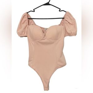 Revamped pink bodysuit (lightly padded)